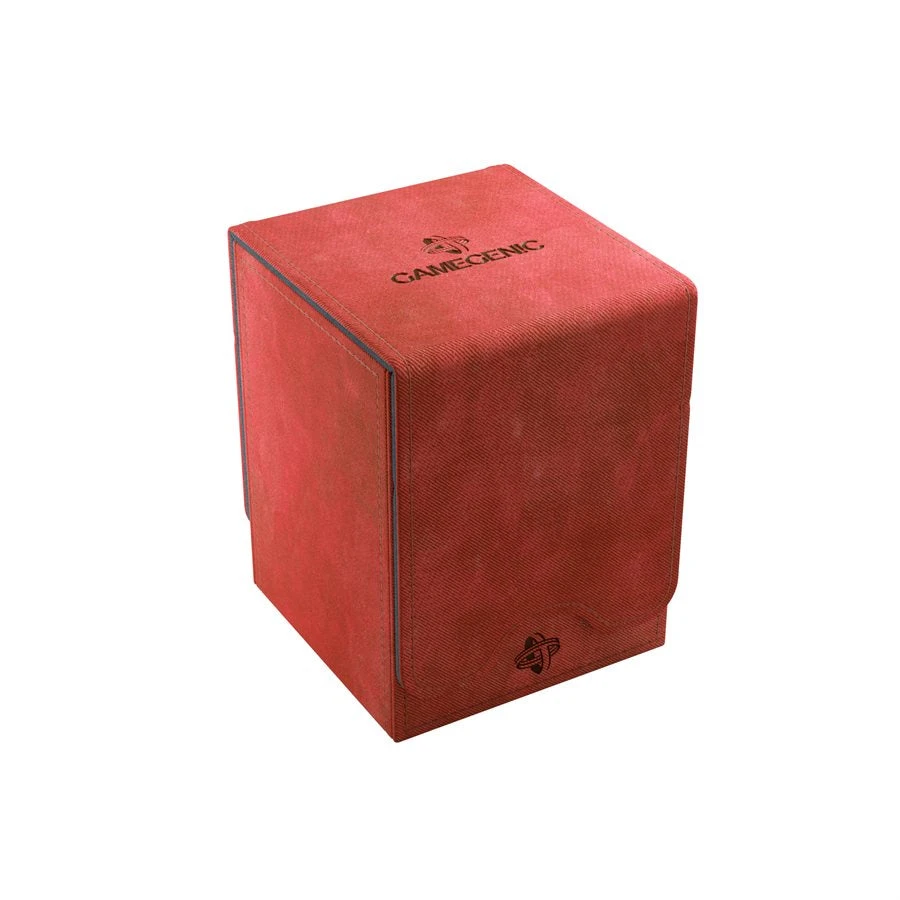 Gamegenic: Squire Convertible Deck Box - Red (100ct) 2 Gamegenic: Squire Convertible Deck Box - Red (100ct) - Image 2