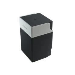 Gamegenic: Watchtower Convertible Deck Box - White (100ct) -Board Game Store GG Watchtower Black White 0000 Z