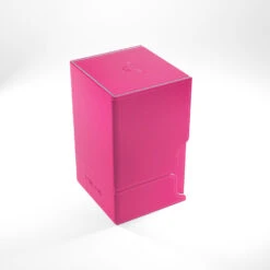 Gamegenic: Watchtower Convertible Deck Box - Pink (100ct) 11 Gamegenic: Watchtower Convertible Deck Box - Pink (100ct) -Board Game Store GG Watchtower Pink 0001