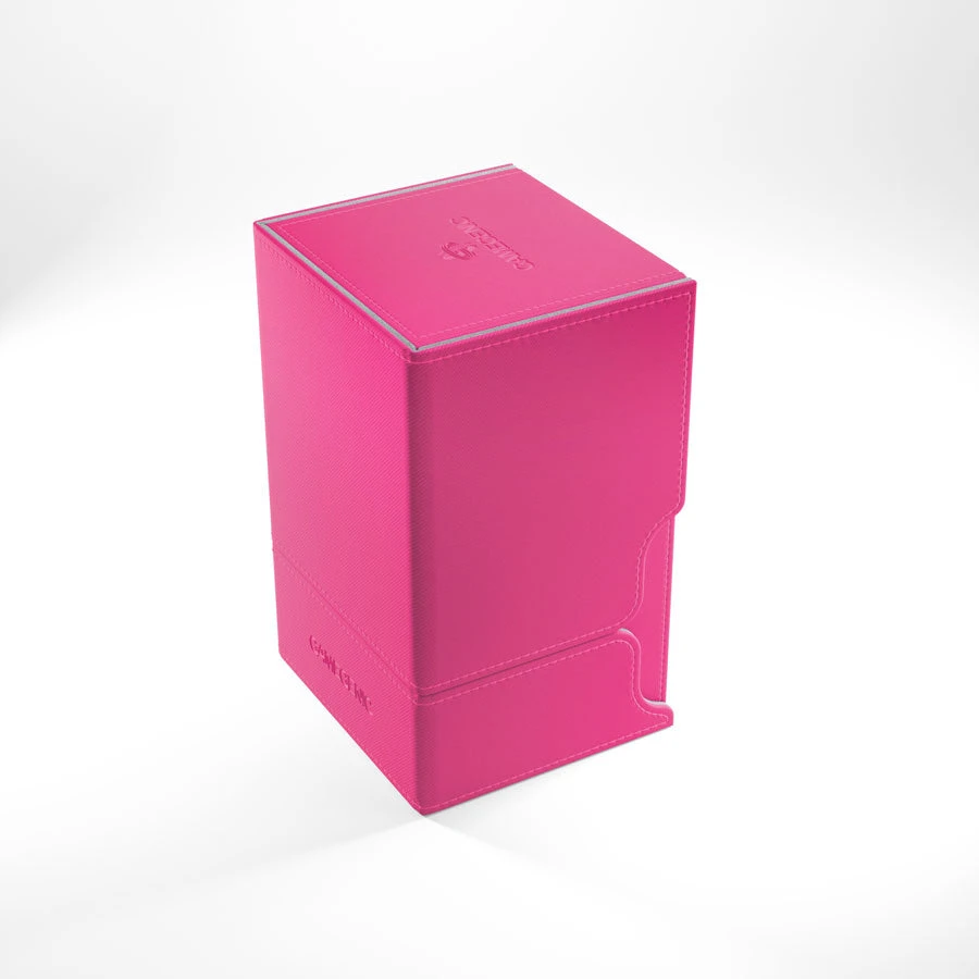 Gamegenic: Watchtower Convertible Deck Box - Pink (100ct) 3 Gamegenic: Watchtower Convertible Deck Box - Pink (100ct) - Image 3