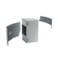 Gamegenic: Watchtower Convertible Deck Box - White (100ct) -Board Game Store GG Watchtower White 0005 Z