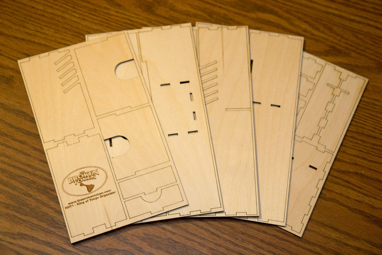 Broken Token - King Of Tokyo Box Organizer 5 Broken Token - King Of Tokyo Box Organizer - Image 5