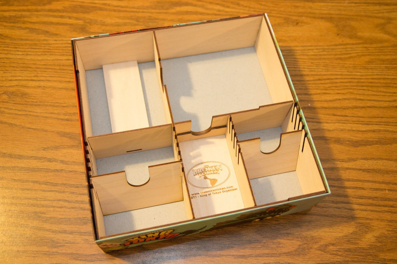 Broken Token - King Of Tokyo Box Organizer 4 Broken Token - King Of Tokyo Box Organizer - Image 4
