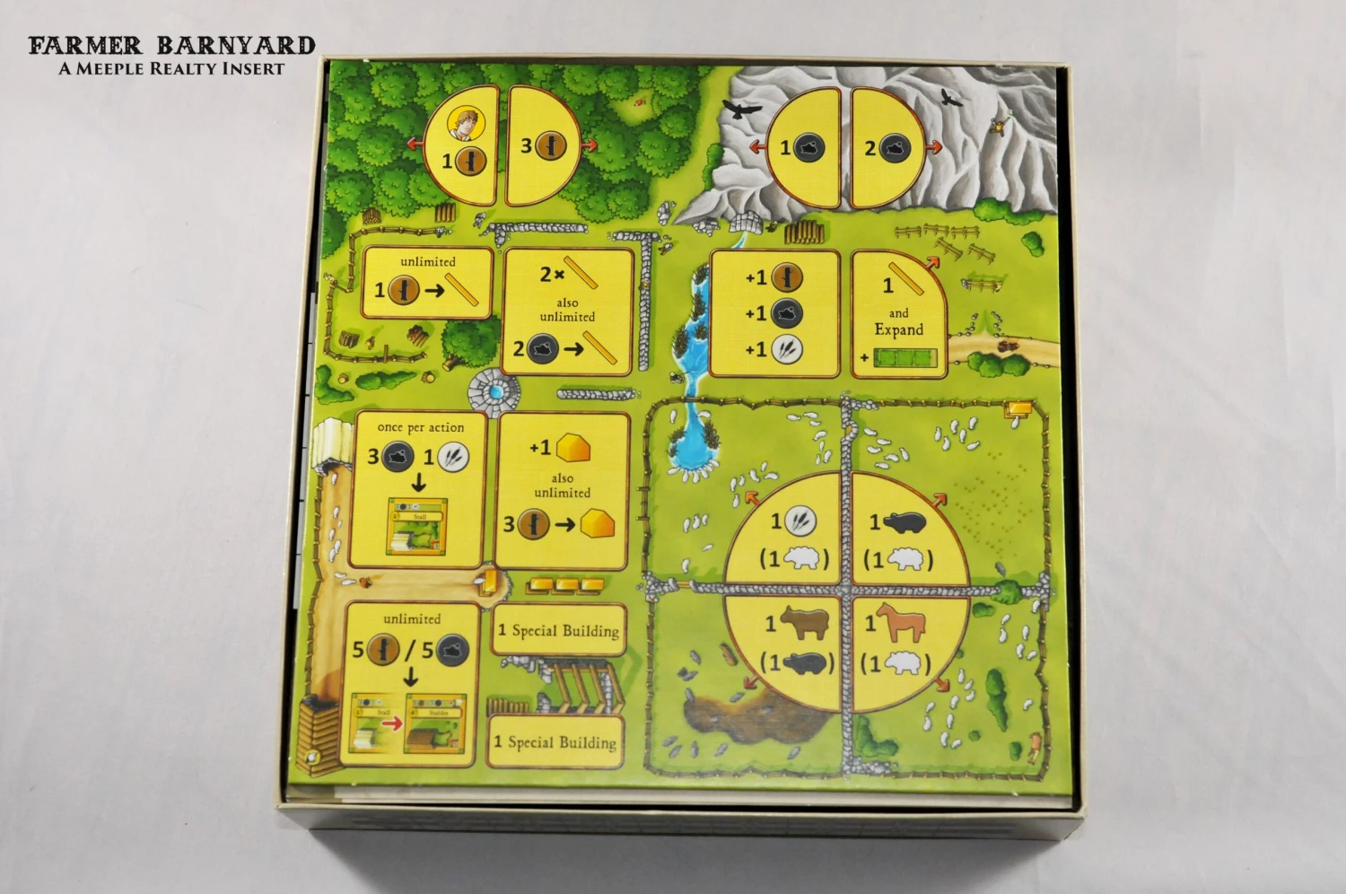 Meeple Realty - Farmer’s Barnyard (Compatible With Agricola All Creatures) 7 Meeple Realty - Farmer’s Barnyard (Compatible With Agricola All Creatures) - Image 7