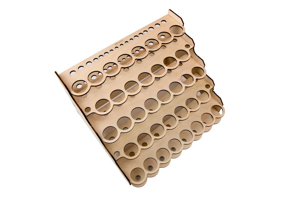 Broken Token - Modular Paint Rack - Straight - 26mm Dropper Style Bottles 2 Broken Token - Modular Paint Rack - Straight - 26mm Dropper Style Bottles - Image 2