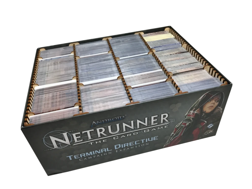 Go7 Gaming - NTD-001 Storage Solution For Netrunner: Terminal Directive 1 Go7 Gaming - NTD-001 Storage Solution For Netrunner: Terminal Directive