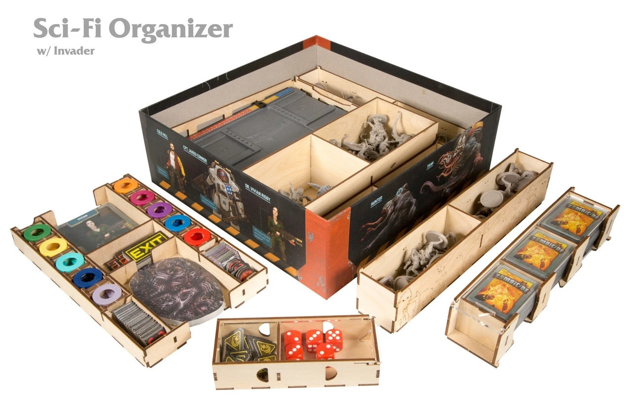 Broken Token - Zombicide Sci-Fi Organizer 1 Broken Token - Zombicide Sci-Fi Organizer