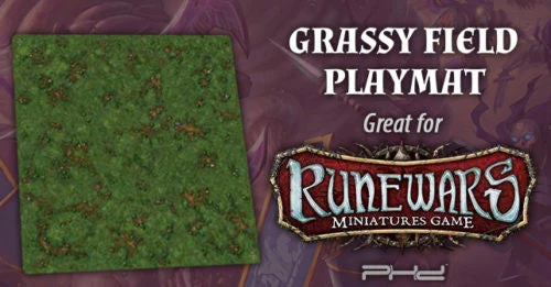 Fantasy Flight Games Runewars: Grassy Field Playmat 1 Fantasy Flight Games Runewars: Grassy Field Playmat