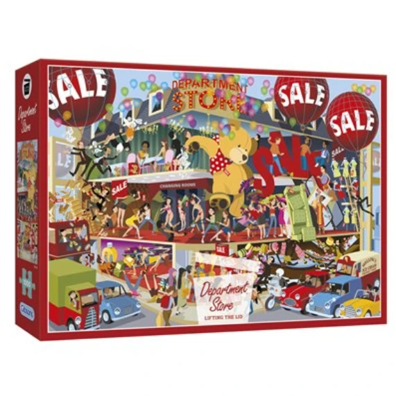 Puzzle - Gibsons - Lifting The Lid: Department Store (1000 Pieces) 1 Puzzle - Gibsons - Lifting The Lid: Department Store (1000 Pieces)