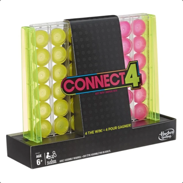 Hasbro Connect 4 - Neon Pop 1 Hasbro Connect 4 - Neon Pop