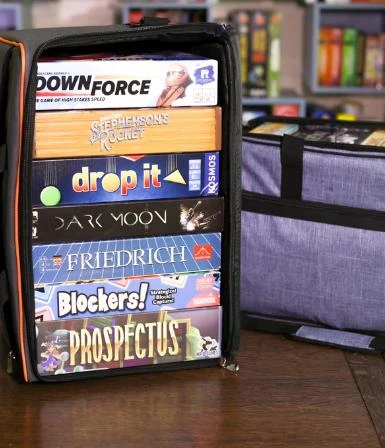 Oxford Gray Board Game Bag 3 Oxford Gray Board Game Bag - Image 3