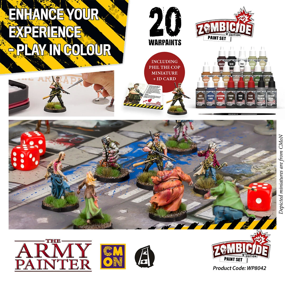 The Army Painter Zombicide (2nd Edition) - Paint Set 2 The Army Painter Zombicide (2nd Edition) - Paint Set - Image 2