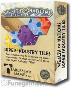 Wealth Of Nations (Super Set) 7 Wealth Of Nations (Super Set) -Board Game Store Wealth of Nations Super Inustry Tiles