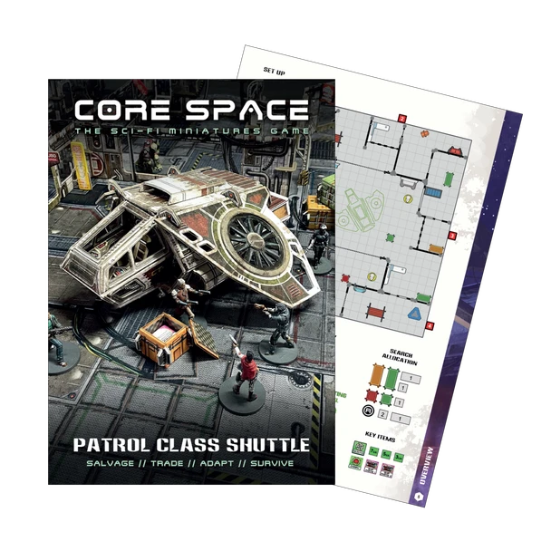 Core Space: First Born – Patrol Class Shuttle 1 Core Space: First Born – Patrol Class Shuttle