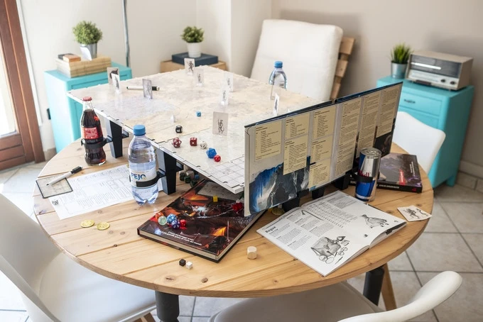 AdapTableTop - Blue (Standard Edition) (See Description) 2 AdapTableTop - Blue (Standard Edition) (See Description) - Image 2