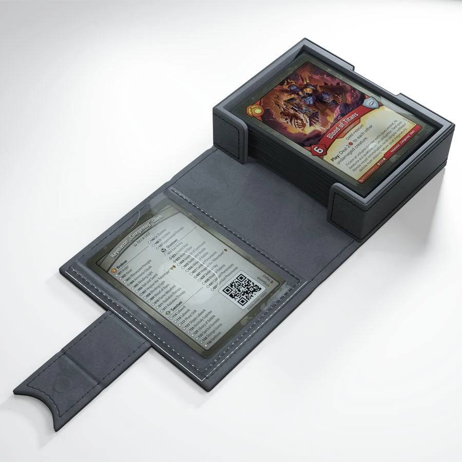 Gamegenic: Keyforge Deck Book - Black 4 Gamegenic: Keyforge Deck Book - Black - Image 4