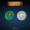 Legendary Metal Coins: Season 5 - Nature Element Set (12 Pcs)