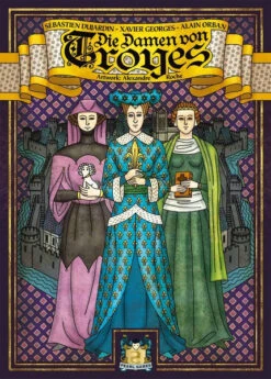 Z-Man Games The Ladies Of Troyes (German Import)