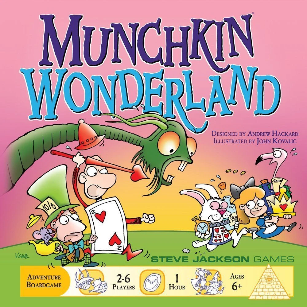 Steve Jackson Games Munchkin Wonderland 1 Steve Jackson Games Munchkin Wonderland