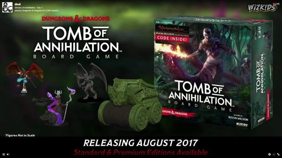 Wizkids Dungeons & Dragons: Tomb Of Annihilation Board Game (Standard Edition) 1 Wizkids Dungeons & Dragons: Tomb Of Annihilation Board Game (Standard Edition)