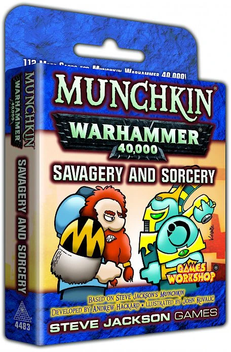 Steve Jackson Games Munchkin Warhammer 40,000: Savagery And Sorcery 1 Steve Jackson Games Munchkin Warhammer 40,000: Savagery And Sorcery
