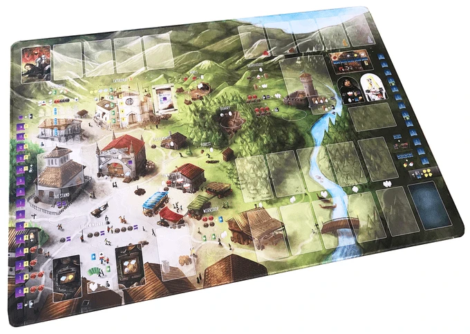 Architects Of The West Kingdom: Playmat 1 Architects Of The West Kingdom: Playmat