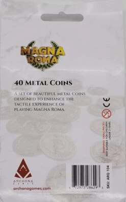 Magna Roma: Metal Coins Set 9 Magna Roma: Metal Coins Set -Board Game Store pic7184407