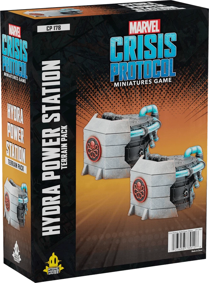 Atomic Mass Games Marvel: Crisis Protocol – Hydra Power Station Terrain Pack 1 Atomic Mass Games Marvel: Crisis Protocol – Hydra Power Station Terrain Pack