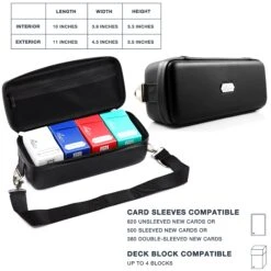 Quiver Time - Bolt Card Case (Black) 8 Quiver Time - Bolt Card Case (Black) -Board Game Store q1 0ab34d46 5b92 44b3 8acc cfc80c546765
