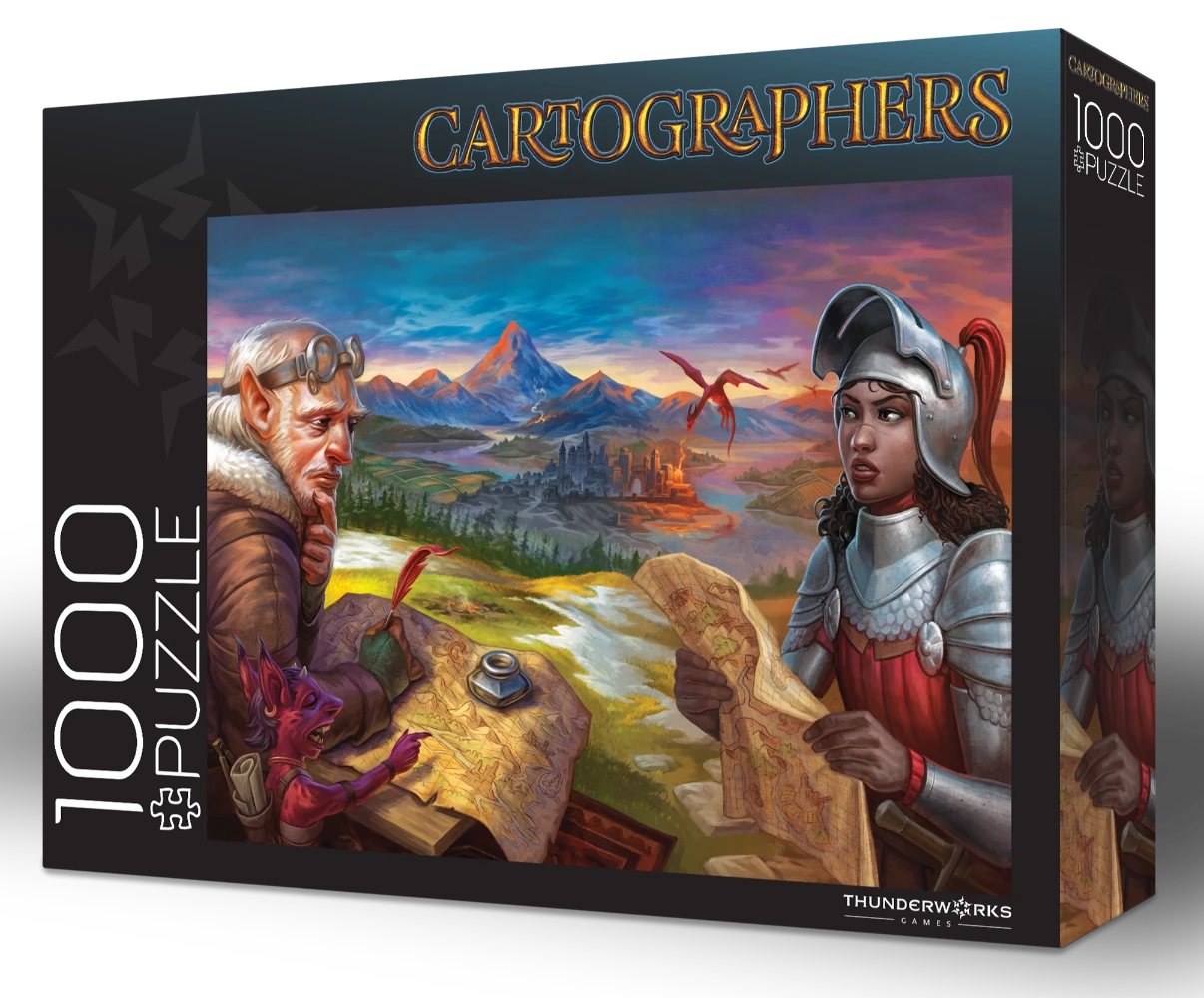 Puzzle - Thunderworks Games - Cartographers Of Nalos Puzzle Series 1 (1000 Pieces) 1 Puzzle - Thunderworks Games - Cartographers Of Nalos Puzzle Series 1 (1000 Pieces)