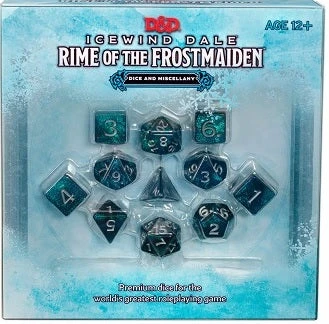 Dungeons & Dragons Icewind Dale: Rime Of The Frostmaiden - Dice Set 1 Dungeons & Dragons Icewind Dale: Rime Of The Frostmaiden - Dice Set