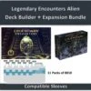 Sleeve Kings - Sleeve Bundle - Legendary Encounters: Alien Deck Building Game + Expansion