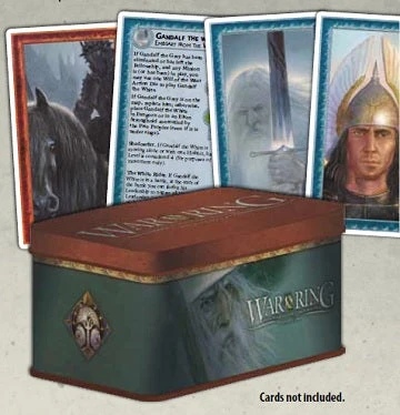 War Of The Ring – Card Box And Sleeves (Gandalf Version) 2 War Of The Ring – Card Box And Sleeves (Gandalf Version) - Image 2