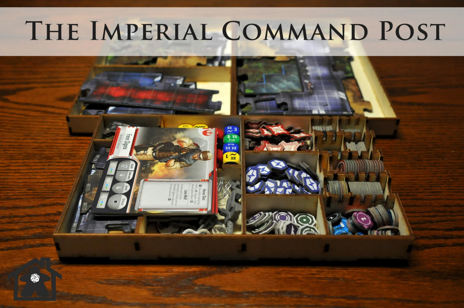 Meeple Realty - The Imperial Command Post (Compatible With IMPERIAL ASSAULT™) 3 Meeple Realty - The Imperial Command Post (Compatible With IMPERIAL ASSAULT™) - Image 3