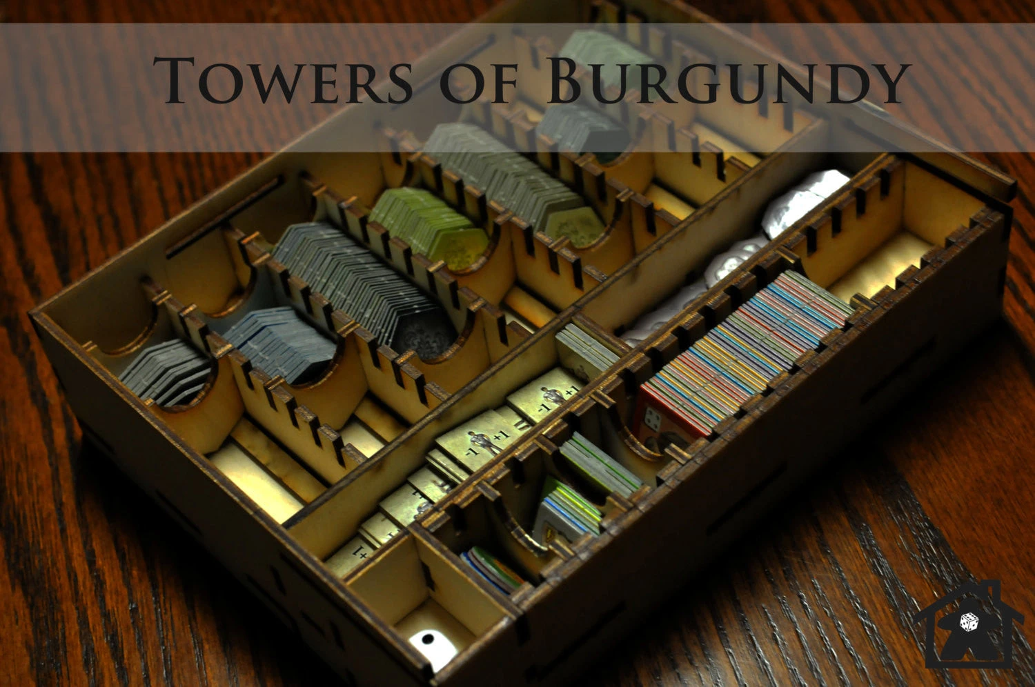 Meeple Realty - The Towers Of Burgundy (Compatible With CASTLES OF BURGUNDY™) 2 Meeple Realty - The Towers Of Burgundy (Compatible With CASTLES OF BURGUNDY™) - Image 2