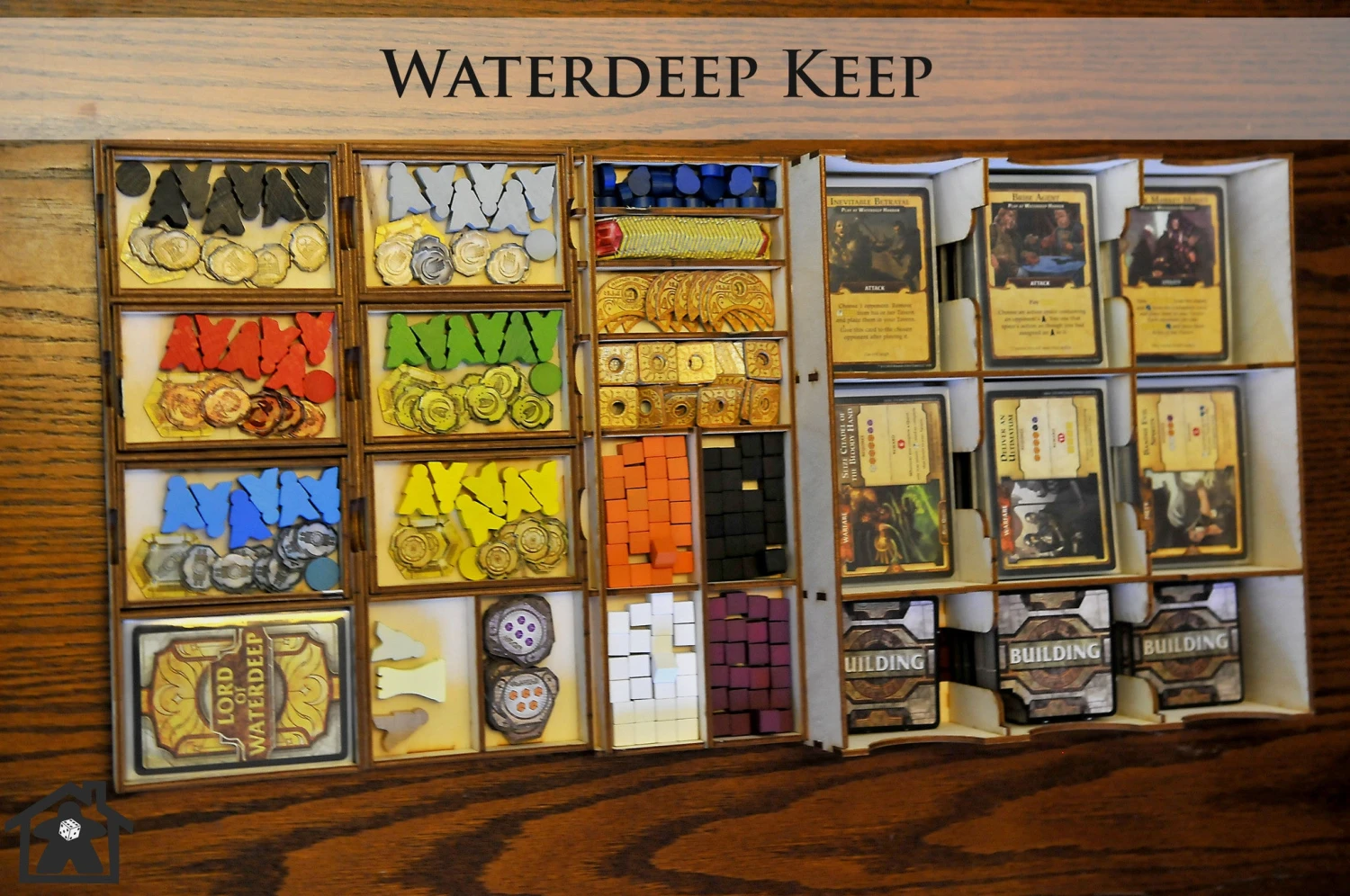 Meeple Realty - Waterdeep Keep (Compatible With LORDS OF WATERDEEP™) 2 Meeple Realty - Waterdeep Keep (Compatible With LORDS OF WATERDEEP™) - Image 2