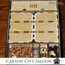 Meeple Realty - Carson City Saloon (Compatible With CARSON CITY: BIG BOX™) *PRE-ORDER* -Board Game Store s176073934504349533 p70 i20 w2560