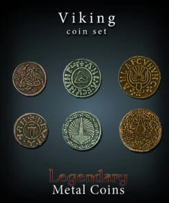 Legendary Metal Coins: Season 2 - Viking Coin Set (24 Pcs)