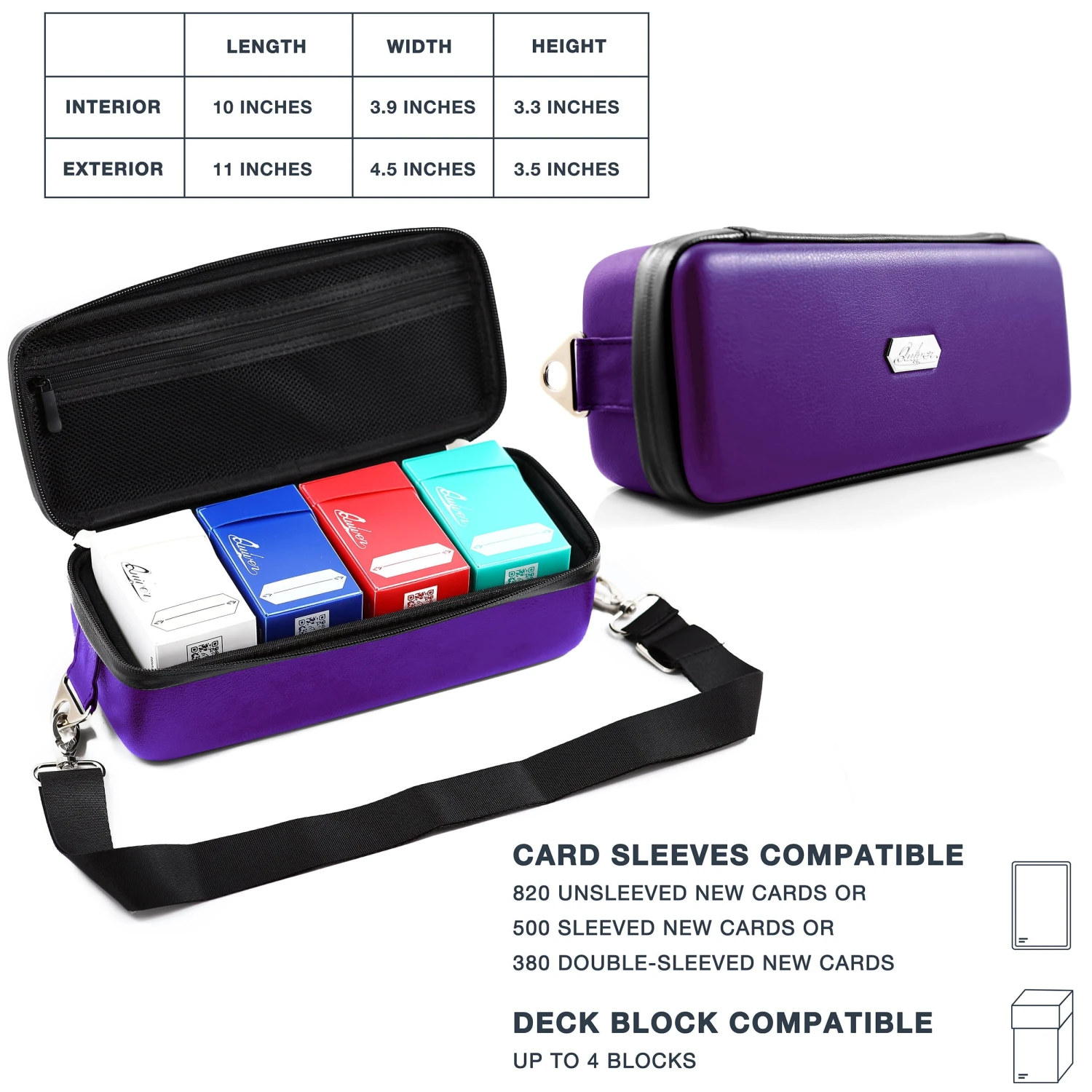 Quiver Time - Bolt Card Case (Violet) 4 Quiver Time - Bolt Card Case (Violet) - Image 4