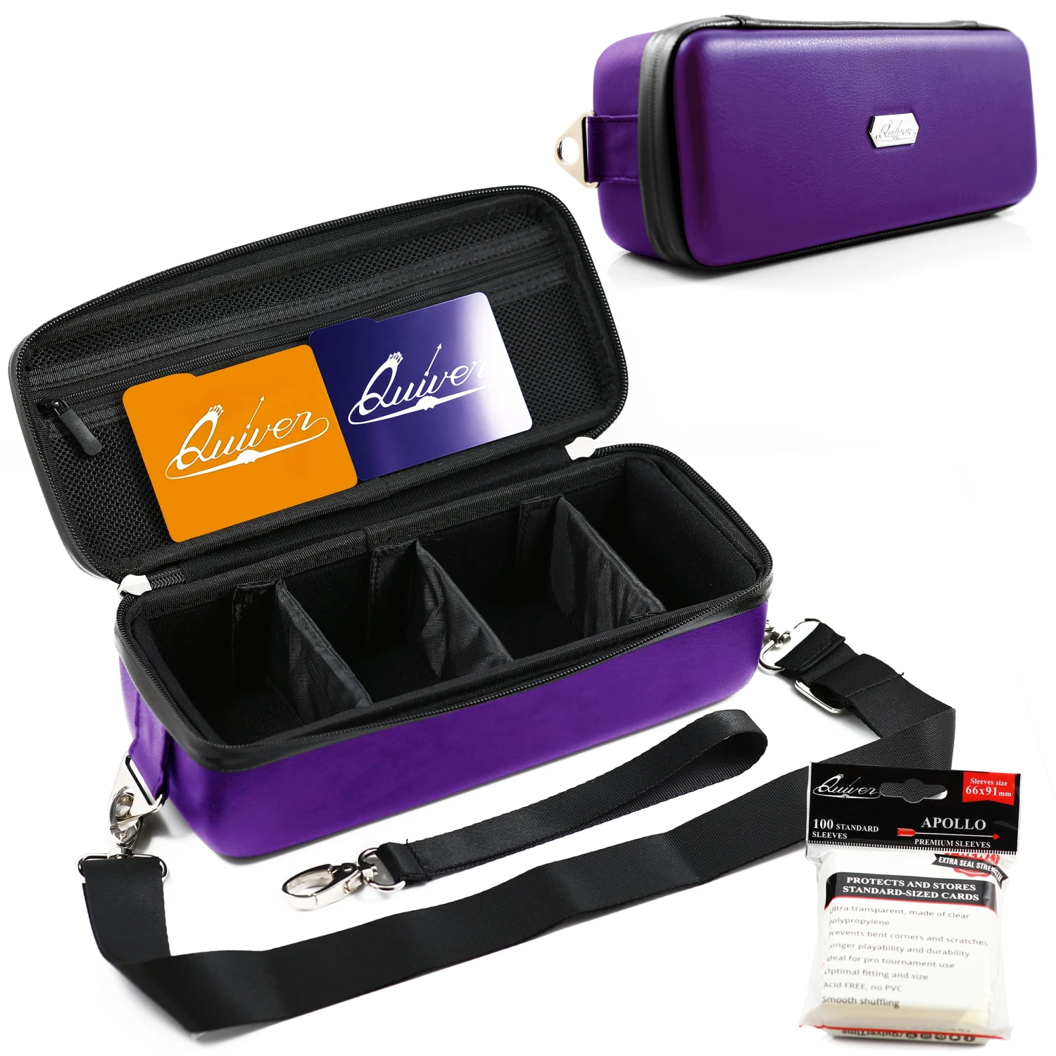 Quiver Time - Bolt Card Case (Violet) 1 Quiver Time - Bolt Card Case (Violet)