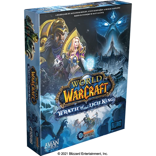 Z-Man Games World Of Warcraft: Wrath Of The Lich King - A Pandemic System Board Game 1 Z-Man Games World Of Warcraft: Wrath Of The Lich King - A Pandemic System Board Game
